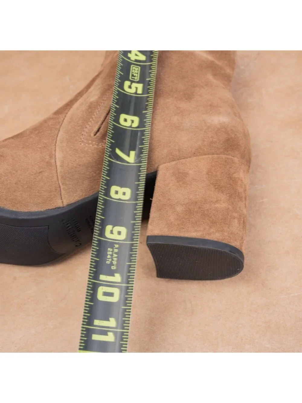 La Canadienne Women Joanie Waterproof Brown Suede Ankle Zip Boots sz 10
